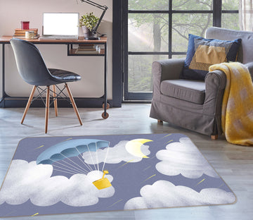 3D Clouds 77062 Non Slip Rug Mat