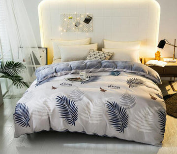 3D Feather 3059 Bed Pillowcases Quilt