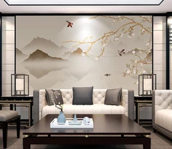 3D Mountain Bird 242 Wall Murals Wallpaper AJ Wallpaper 2 