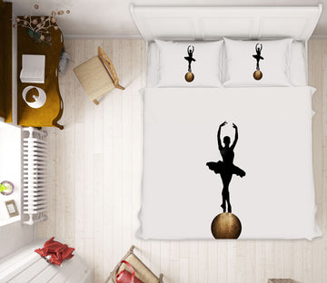 3D Ballet Dancer 199 Boris Draschoff Bedding Bed Pillowcases Quilt