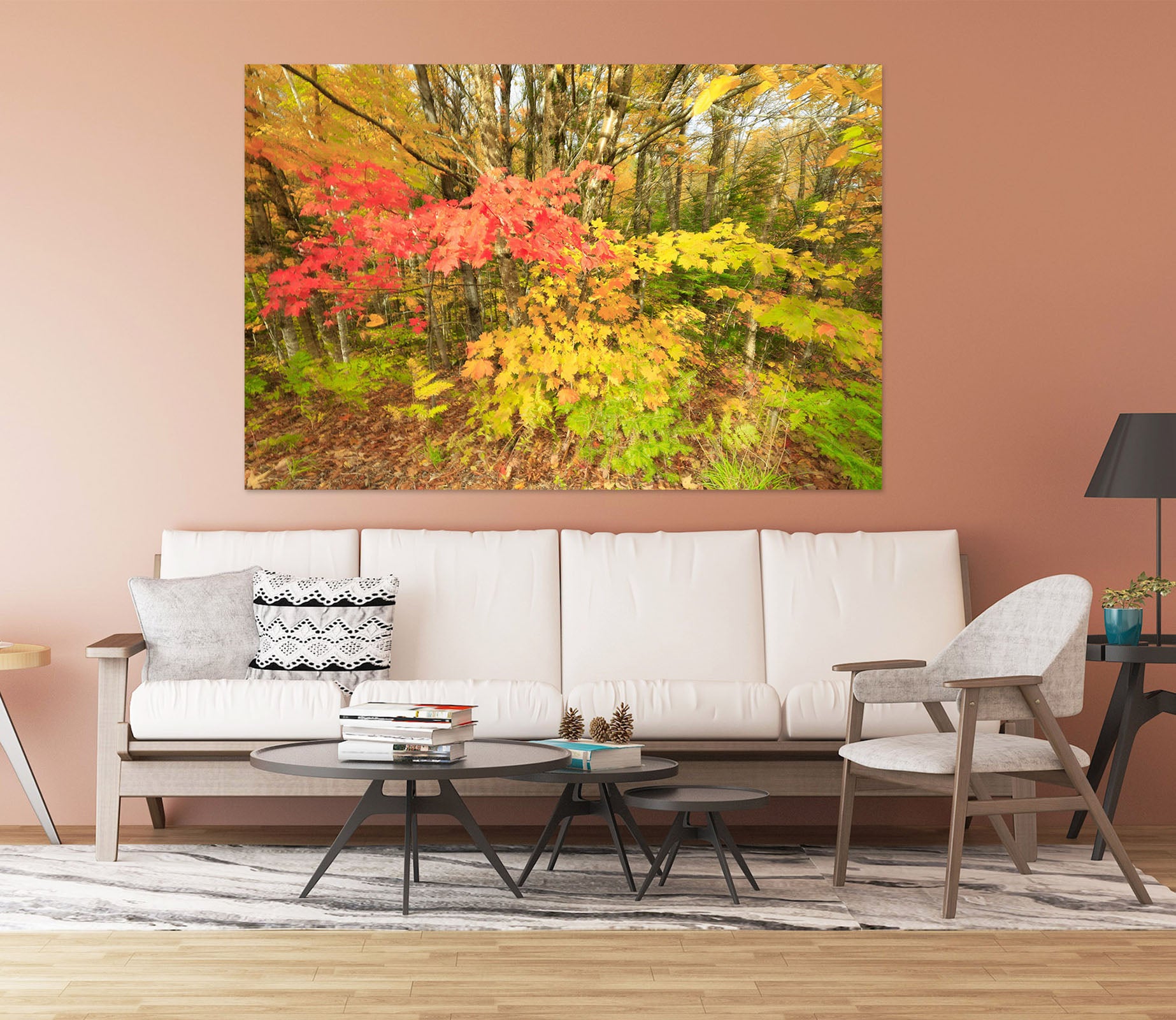 3D Tree Jungle 61182 Kathy Barefield Wall Sticker