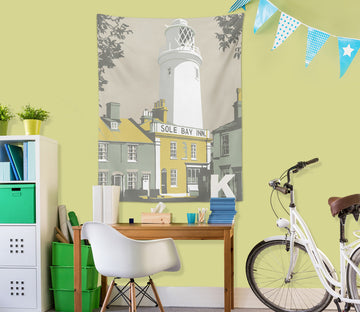 3D House Building 5375 Steve Read Tapestry Hanging Cloth Hang