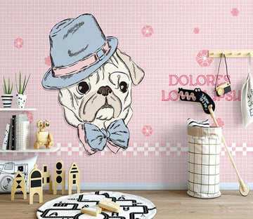 3D Cute Puppy 825 Wall Murals Wallpaper AJ Wallpaper 2 