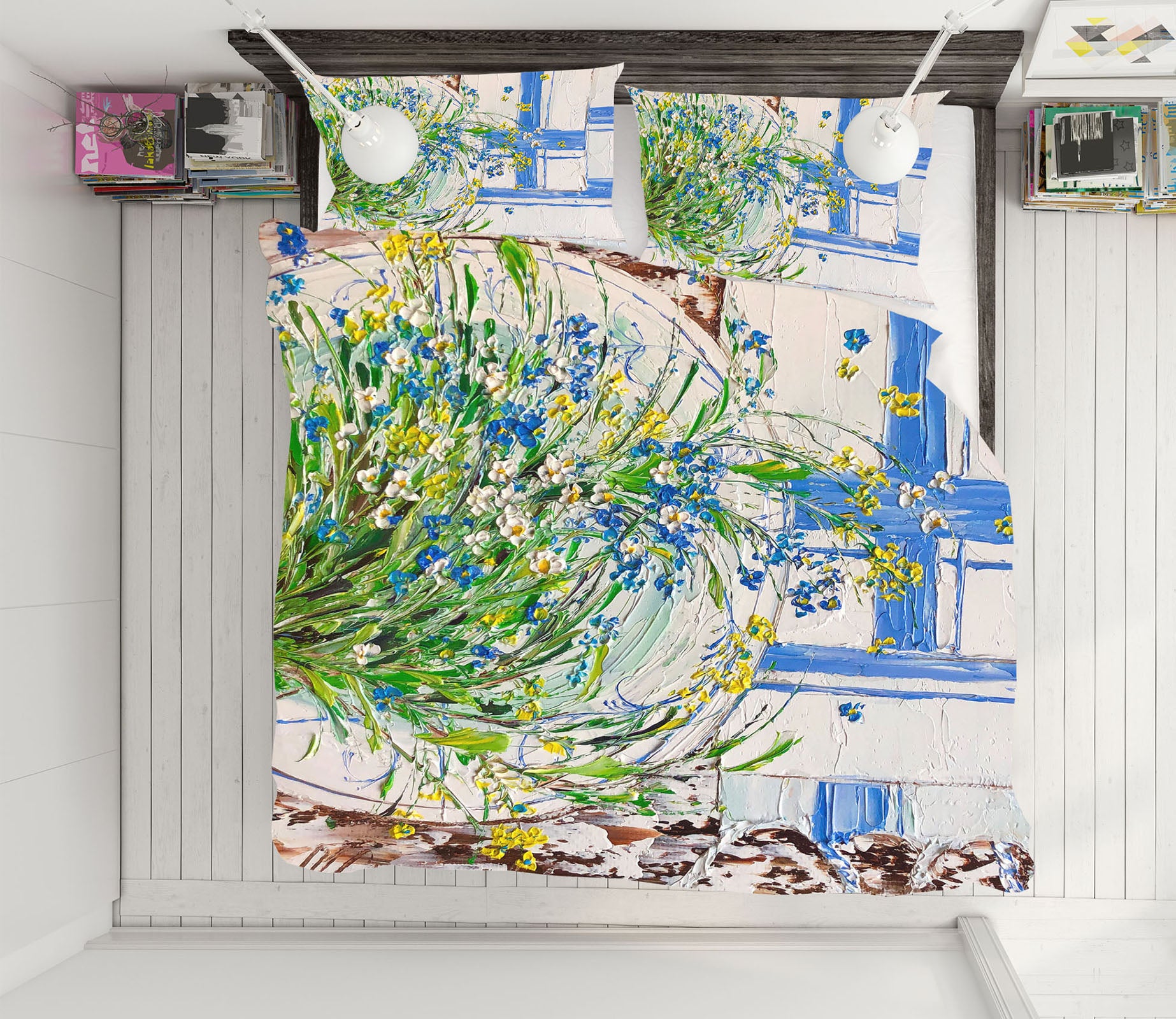 3D Flower Painting 630 Skromova Marina Bedding Bed Pillowcases Quilt