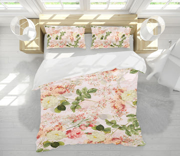 3D Red Flower 130 Uta Naumann Bedding Bed Pillowcases Quilt Quiet Covers AJ Creativity Home 
