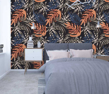 3D Colored Leaves 56 Wall Murals Wallpaper AJ Wallpaper 2 