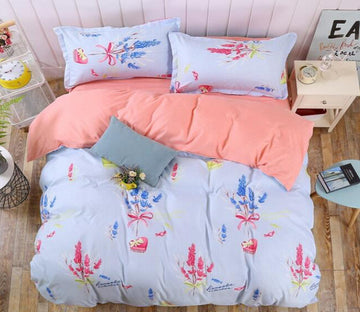 3D Flower 12184 Bed Pillowcases Quilt