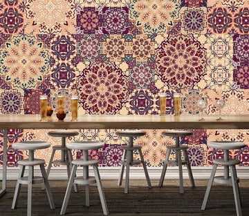 3D Petal Pattern WC044 Wall Murals Wallpaper AJ Wallpaper 2 