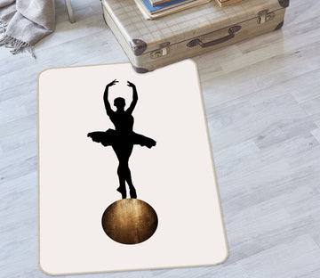 3D Prima Ballerina 1099 Boris Draschoff Rug Non Slip Rug Mat Mat AJ Creativity Home 