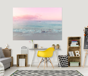 3D Pink Sky 017 Noirblanc777 Wall Sticker Wallpaper AJ Wallpaper 2 