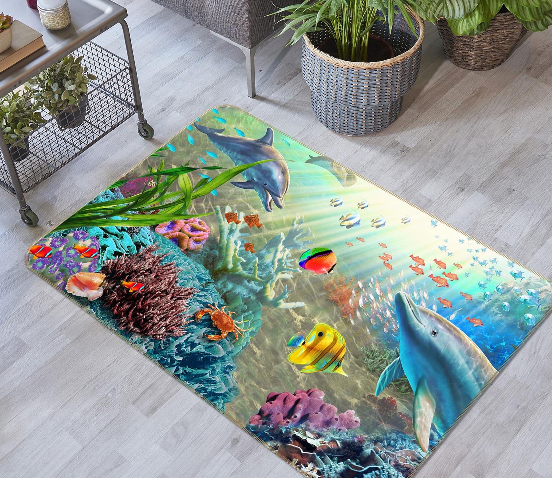 3D Color Ocean 1062 Adrian Chesterman Rug Non Slip Rug Mat Mat AJ Creativity Home 