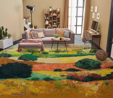 3D Field Grass 9553 Allan P. Friedlander Floor Mural