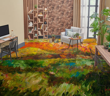 3D Grass Oil Painting 9934 Allan P. Friedlander Floor Mural