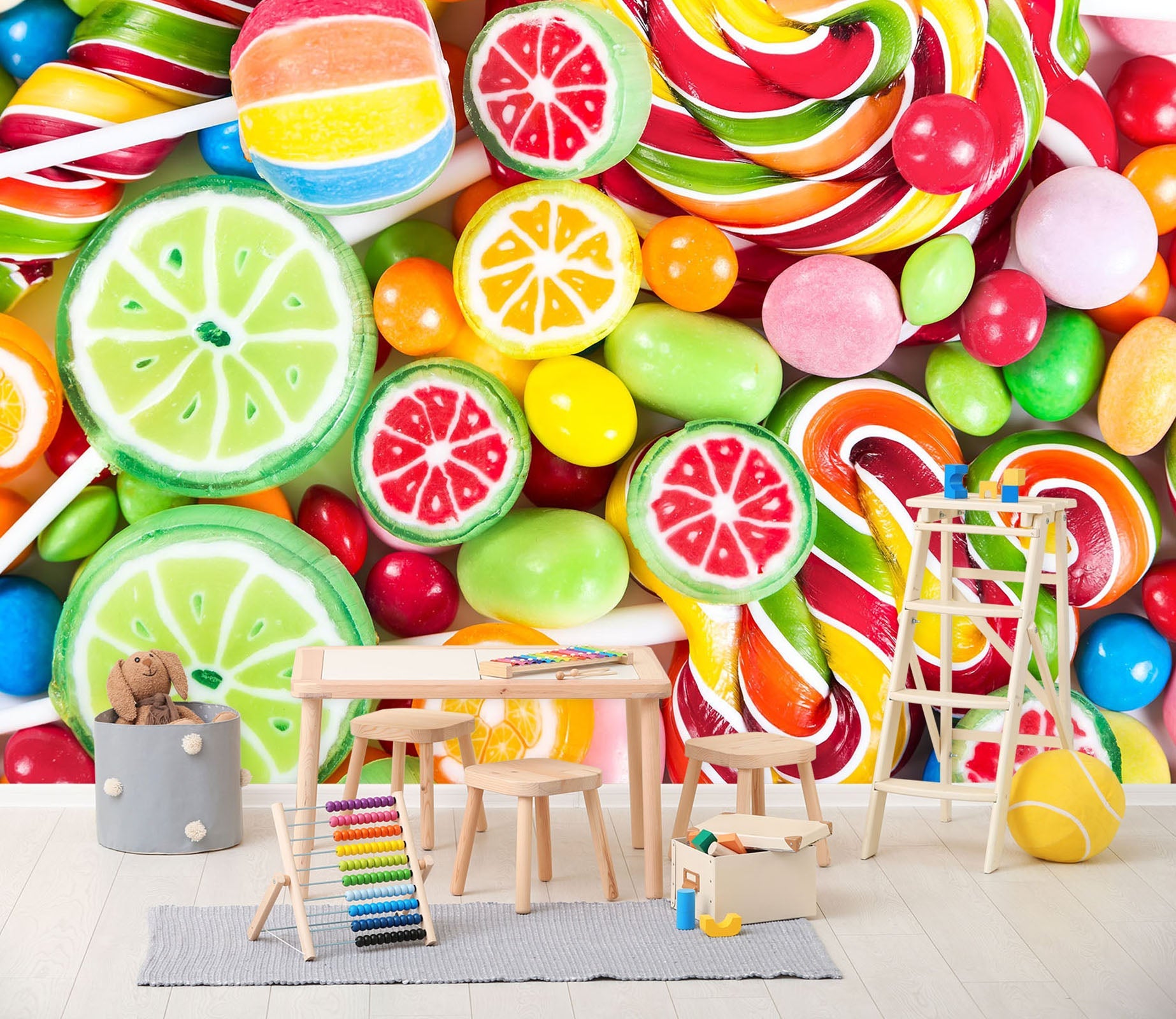 3D Watermelon Sugar 003 Wall Murals Wallpaper AJ Wallpaper 2 