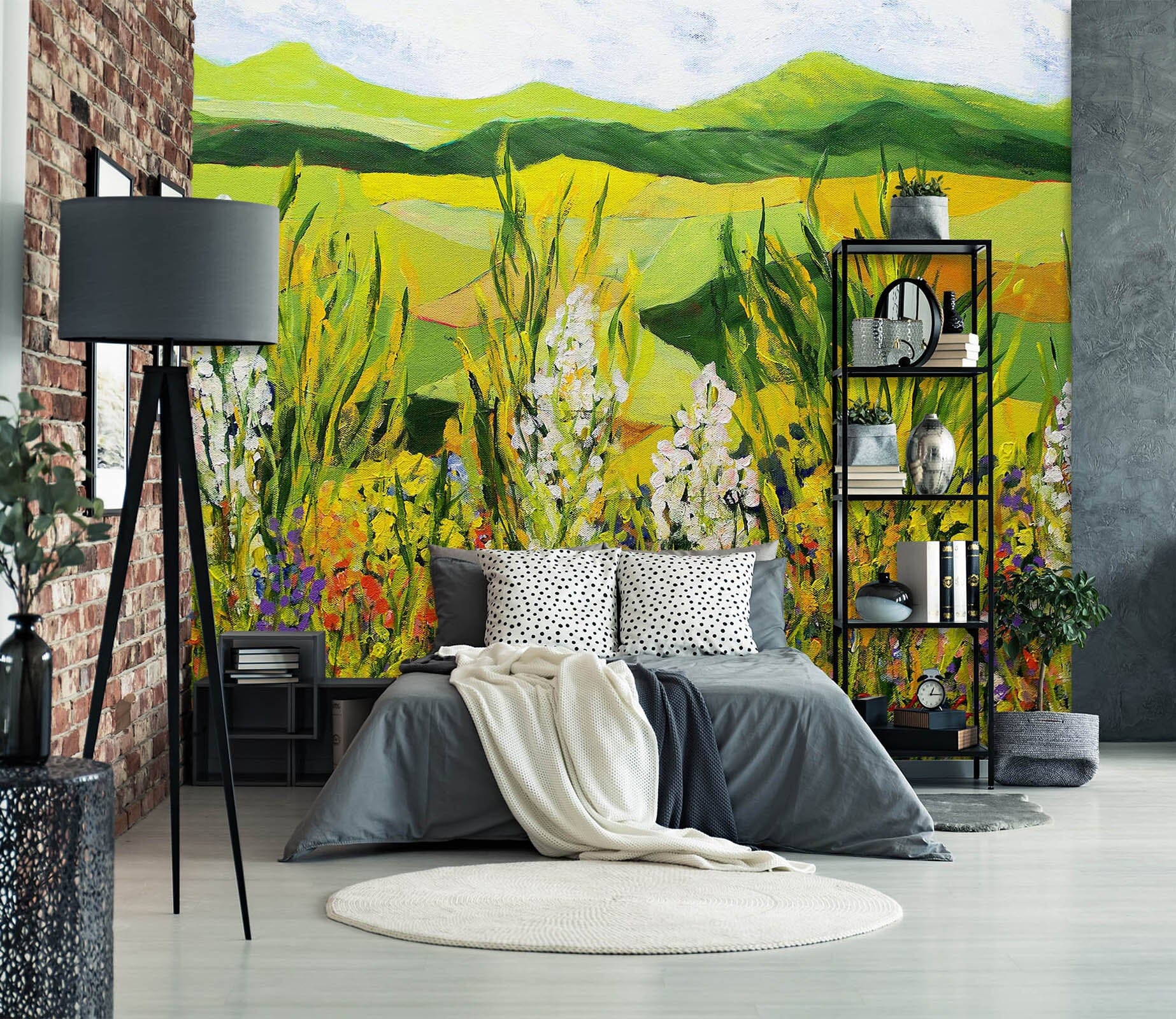 3D Colored Field 230 Allan P. Friedlander Wall Mural Wall Murals Wallpaper AJ Wallpaper 2 