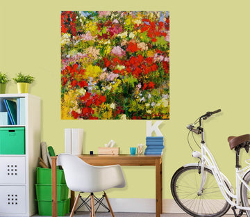 3D Field Flowers 012 Allan P. Friedlander Wall Sticker Wallpaper AJ Wallpaper 2 