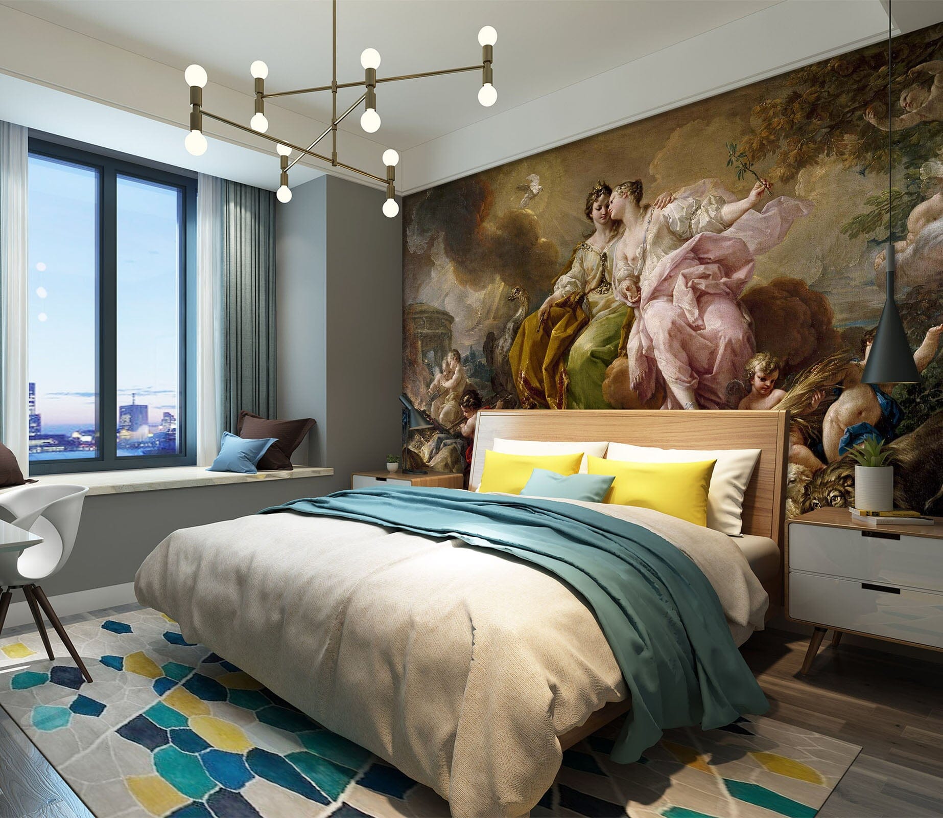 3D Oil Painting Religion 1721 Wall Murals Wallpaper AJ Wallpaper 2 