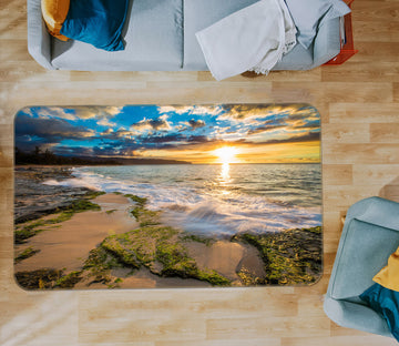 3D Seaside 65074 Non Slip Rug Mat