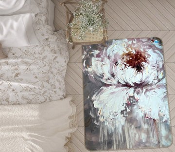 3D Watercolor Flowers 3862 Skromova Marina Rug Non Slip Rug Mat