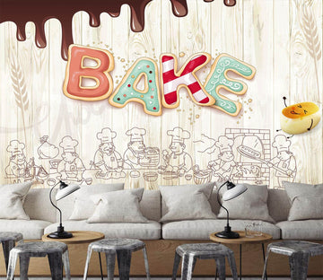 3D Colored Letters 3021 Wall Murals Wallpaper AJ Wallpaper 2 