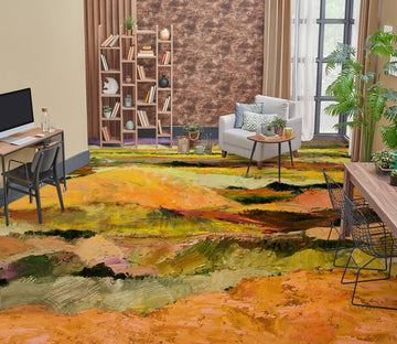 3D Brown Texture 9926 Allan P. Friedlander Floor Mural