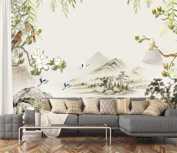 3D Field River 1621 Wall Murals Wallpaper AJ Wallpaper 2 