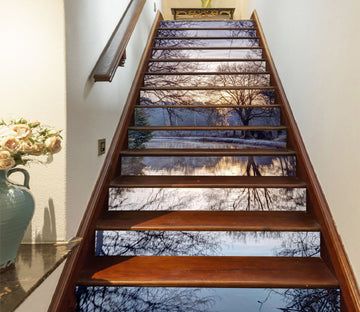 3D Tree River Shadow 10949 Assaf Frank Stair Risers