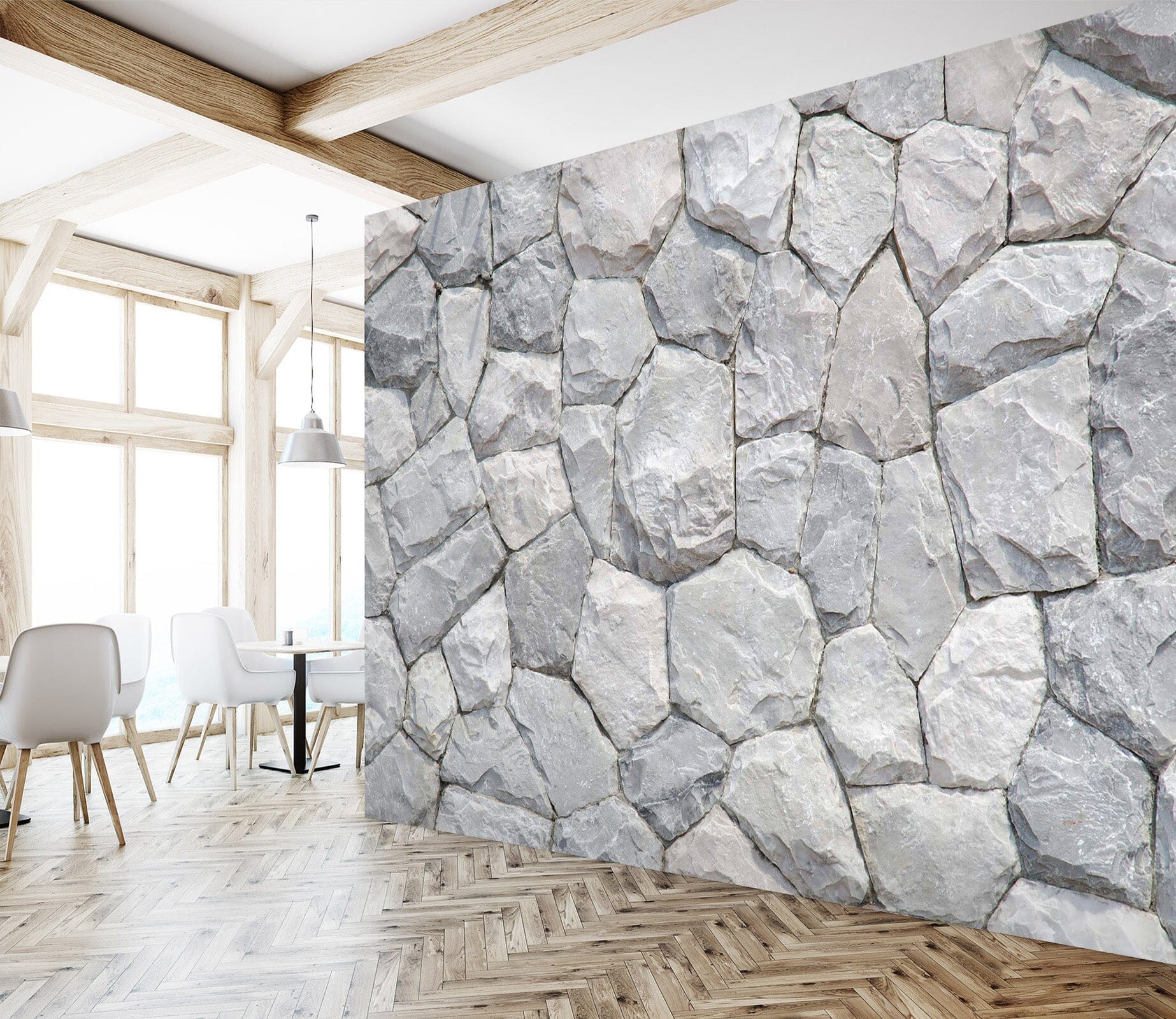 3D White Stone 1926 Wall Murals Wallpaper AJ Wallpaper 2 