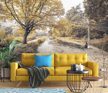 3D Yellow Tree 028 Assaf Frank Wall Mural Wall Murals