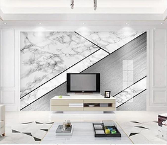 3D Black Lines 1932 Wall Murals Wallpaper AJ Wallpaper 2 