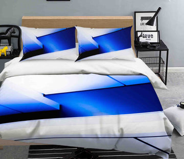 3D Bright Blue 2017 Noirblanc777 Bedding Bed Pillowcases Quilt Quiet Covers AJ Creativity Home 