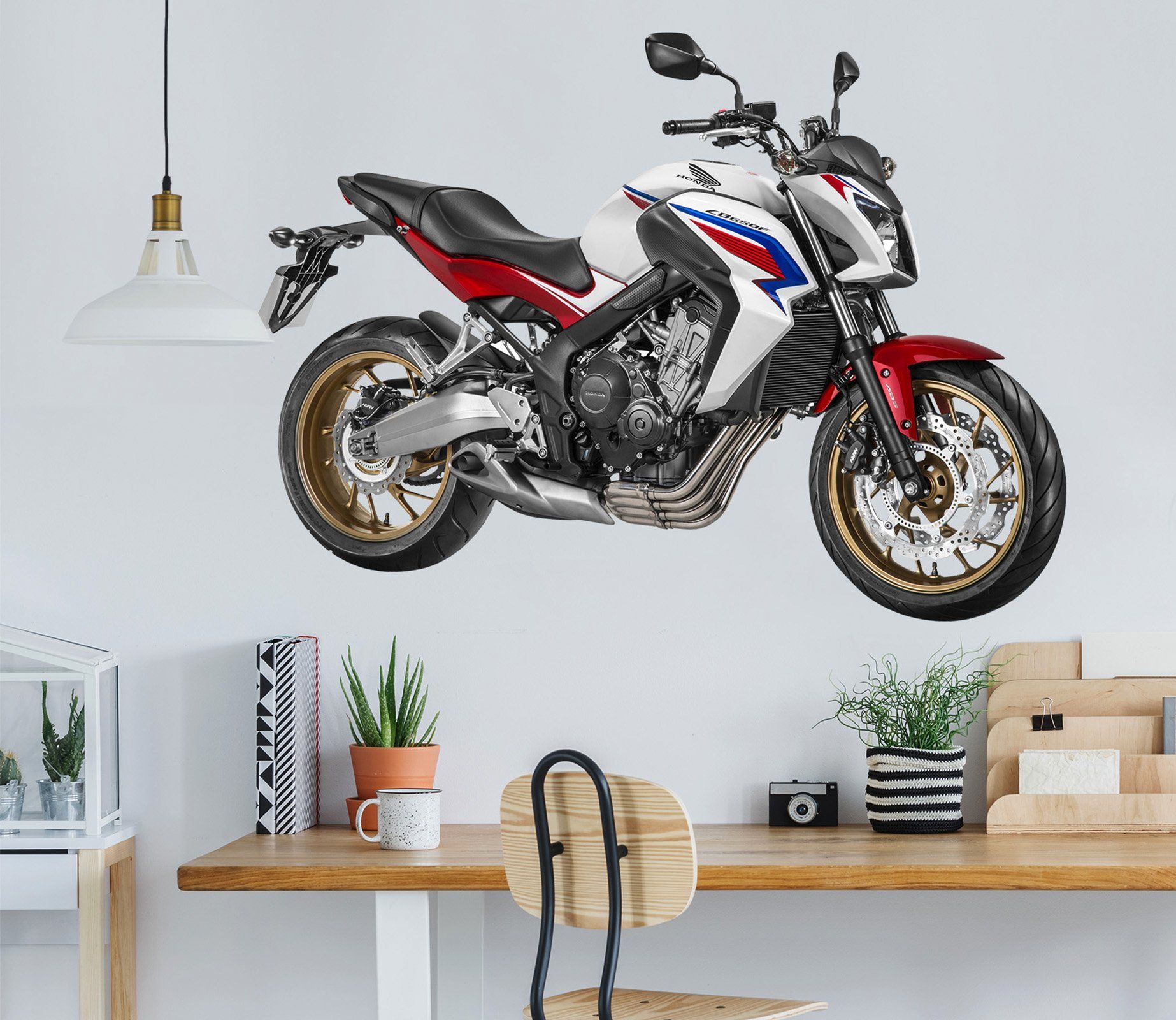 3D Honda Motorcycle 0044 Vehicles Wallpaper AJ Wallpaper 