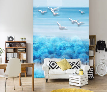 3D Painted Forest 1823 Wall Murals Wallpaper AJ Wallpaper 2 