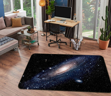 3D Galaxy Starry 31133 Non Slip Rug Mat