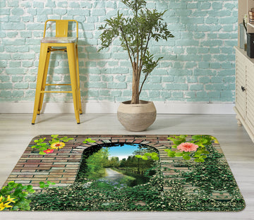 3D Grass Doorway 35165 Non Slip Rug Mat
