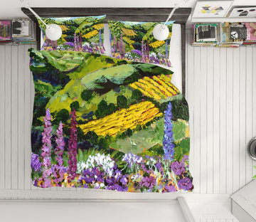 3D Different Garden 1005 Allan P. Friedlander Bedding Bed Pillowcases Quilt Quiet Covers AJ Creativity Home 