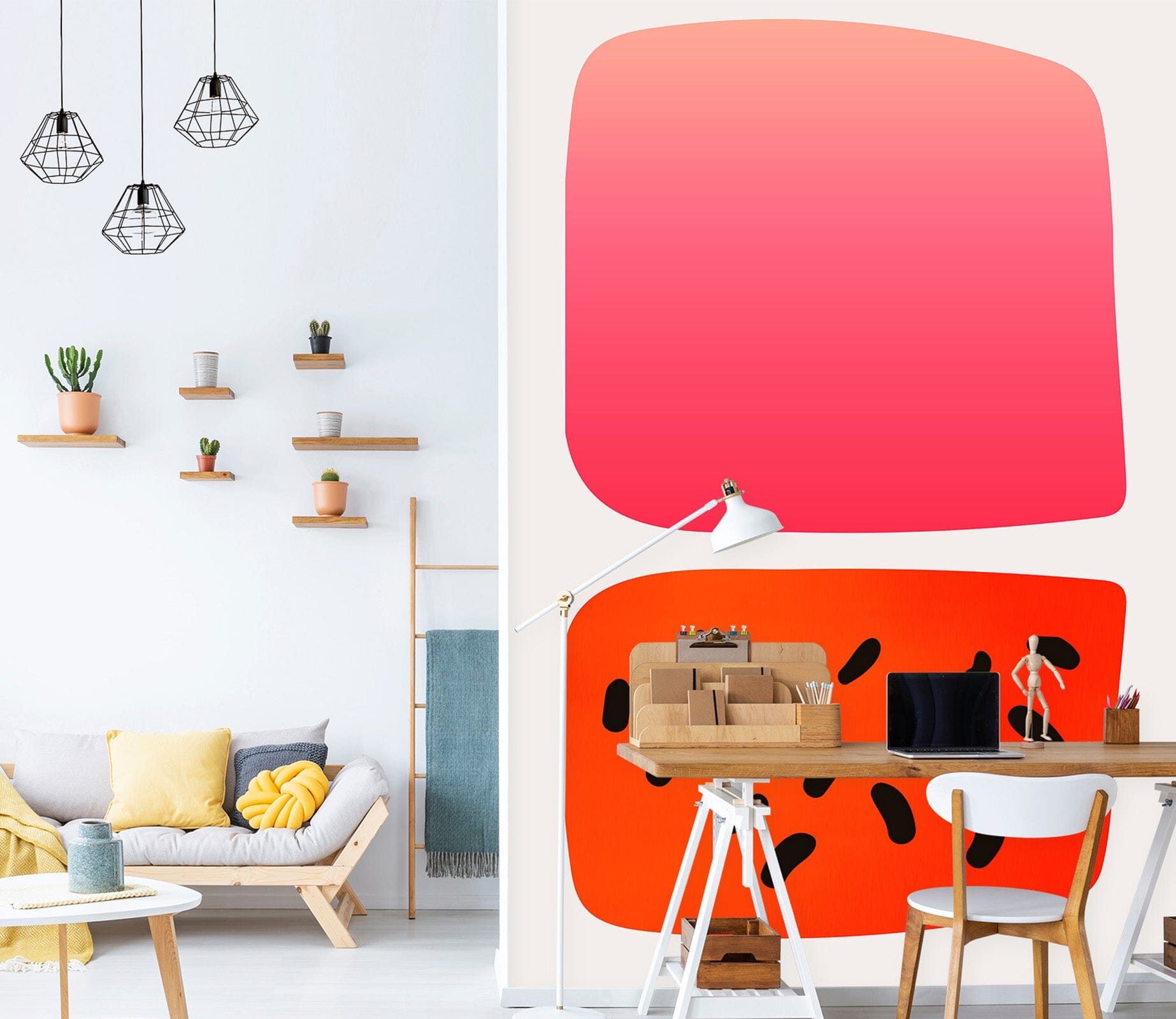 3D Red Piece 1406 Boris Draschoff Wall Mural Wall Murals Wallpaper AJ Wallpaper 2 