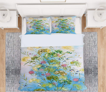 3D Green Flower Ball 517 Skromova Marina Bedding Bed Pillowcases Quilt