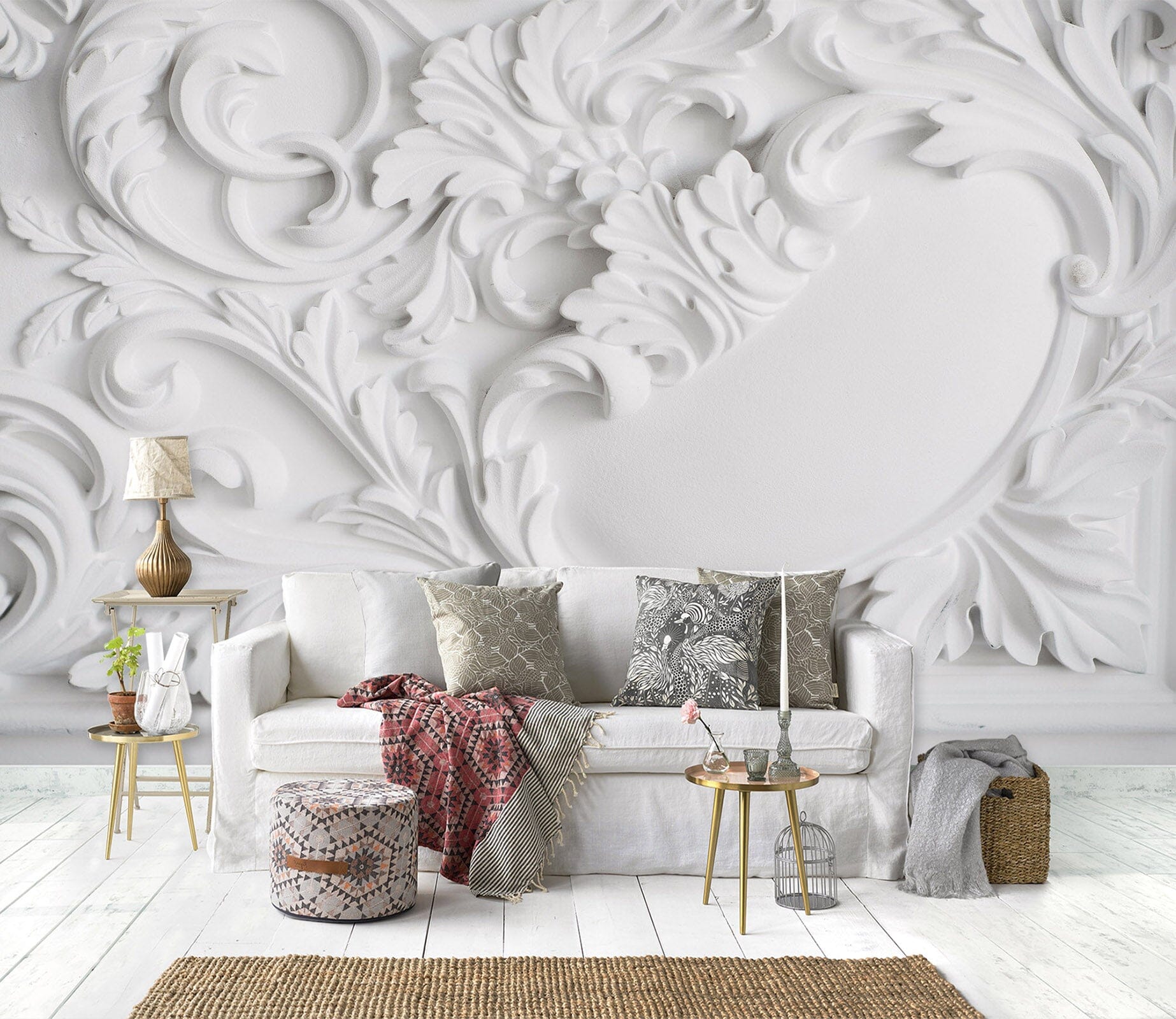 3D Stone Carving 1465 Wall Murals Wallpaper AJ Wallpaper 2 