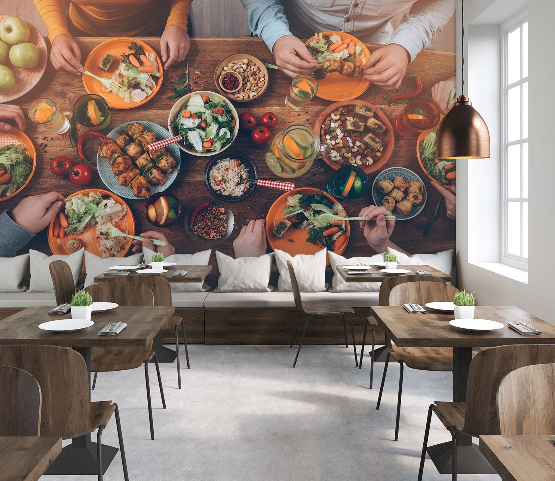 3D Tasting Food 338 Wall Murals Wallpaper AJ Wallpaper 2 