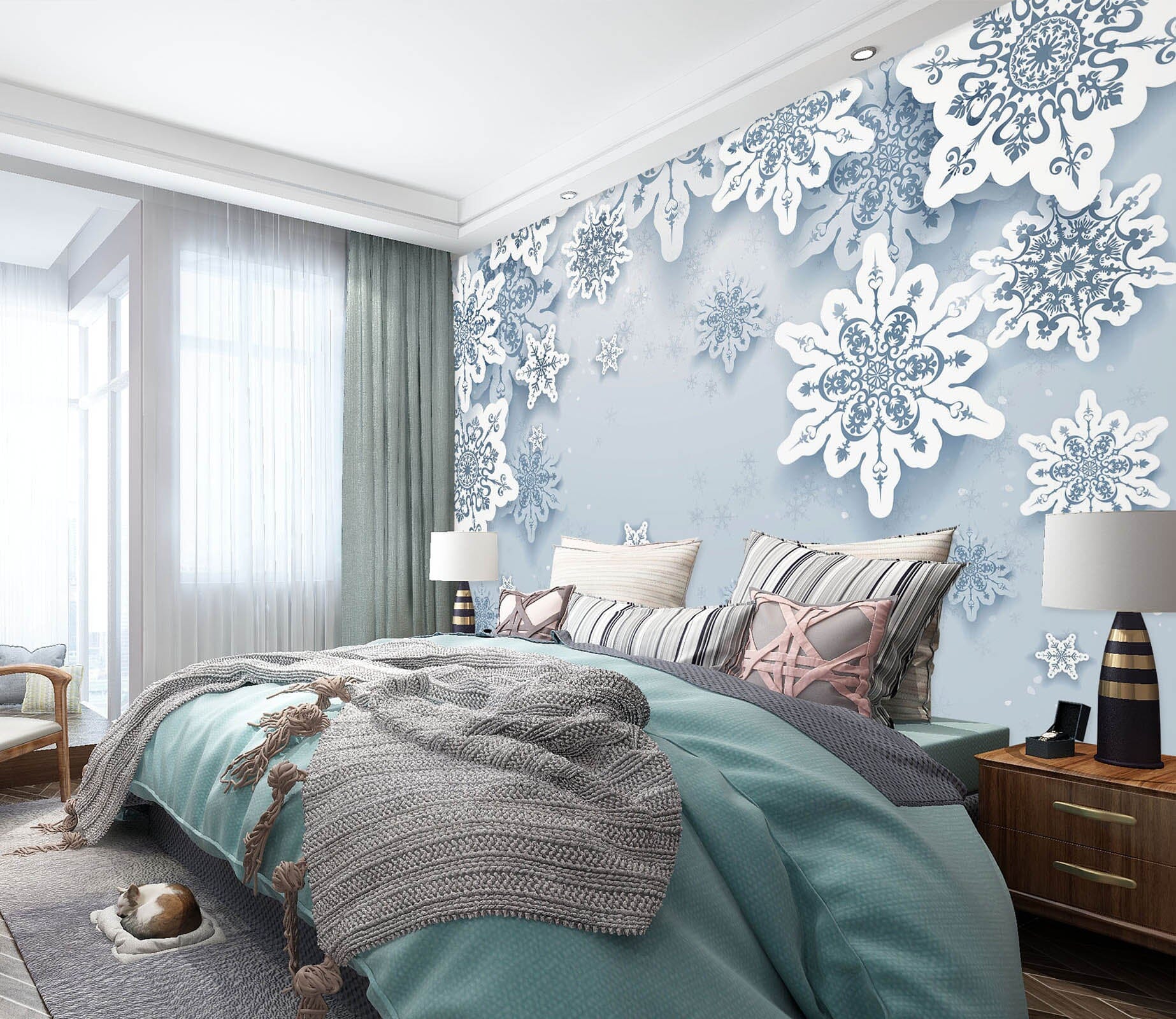 3D Carving Flowers 1487 Wall Murals Wallpaper AJ Wallpaper 2 