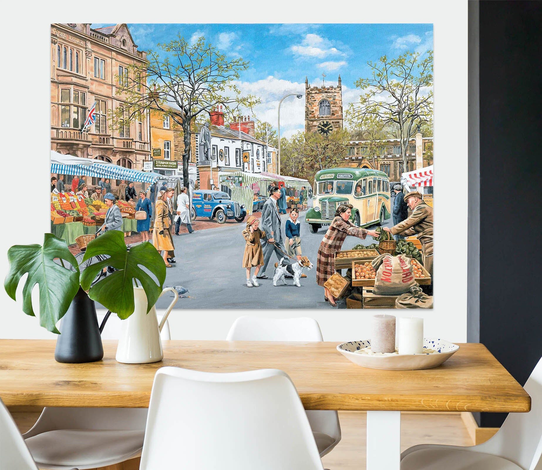 3D Market Day 047 Trevor Mitchell Wall Sticker Wallpaper AJ Wallpaper 2 