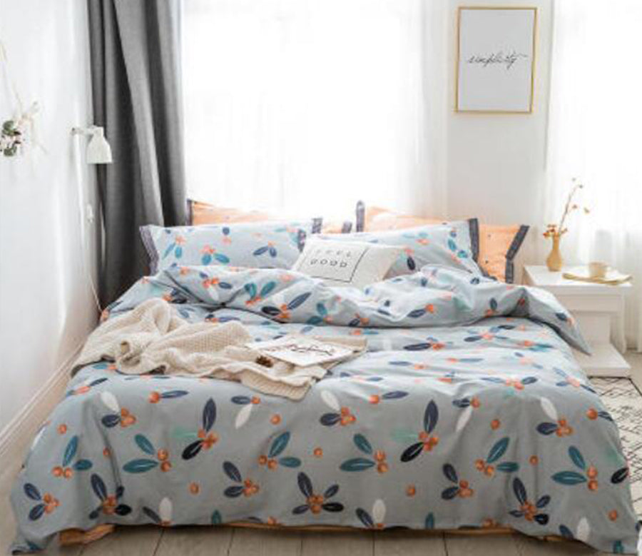 3D Leaf Fruit 18117 Bed Pillowcases Quilt