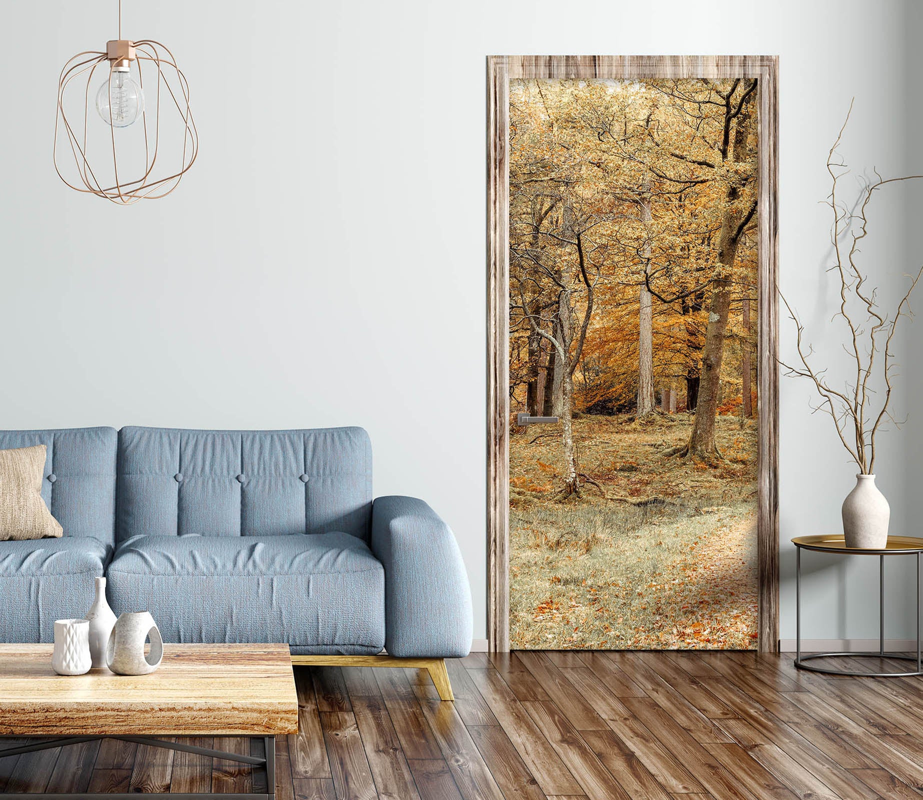 3D Forest 10206 Assaf Frank Door Mural