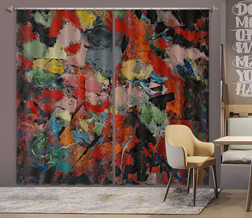 3D Painted Pattern 105 Allan P. Friedlander Curtain Curtains Drapes Curtains AJ Creativity Home 