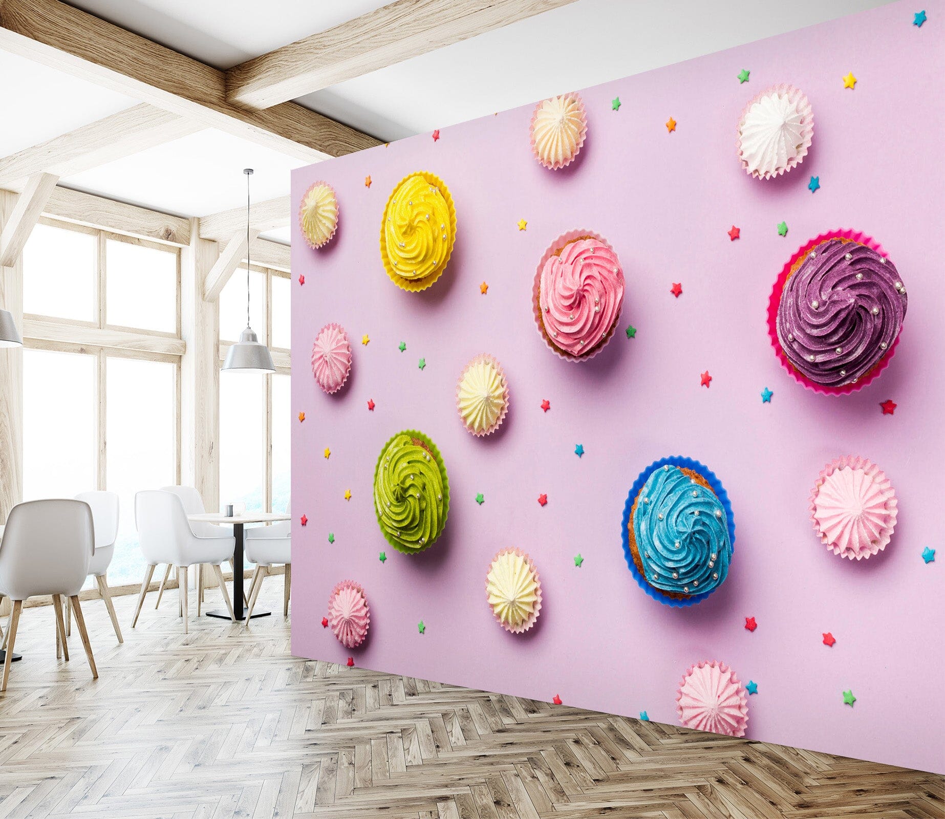 3D Delicious Donuts 1443 Wall Murals Wallpaper AJ Wallpaper 2 