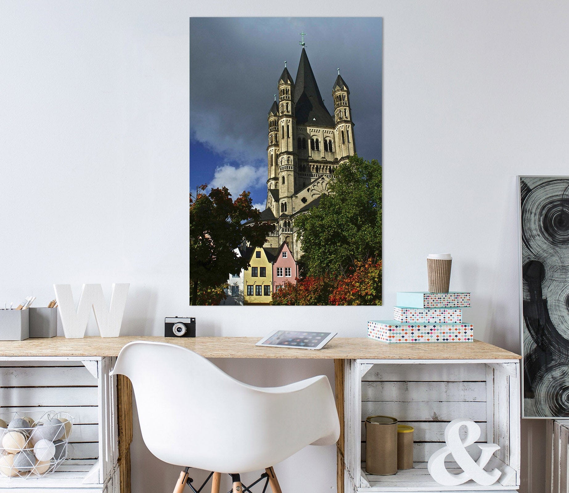 3D Hilltop Castle 042 Kathy Barefield Wall Sticker Wallpaper AJ Wallpaper 2 