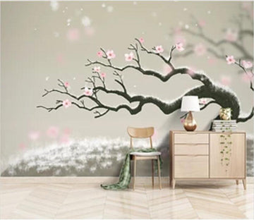 3D Pink Flowers 2061 Wall Murals Wallpaper AJ Wallpaper 2 