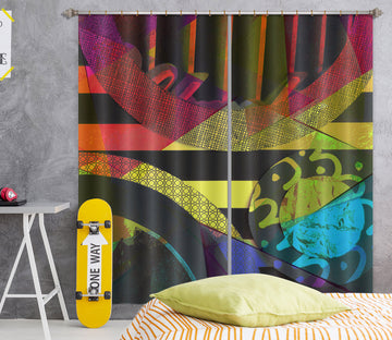 3D Color Pattern 19191 Shandra Smith Curtain Curtains Drapes