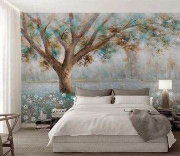 3D Painted Tree WC107 Wall Murals Wallpaper AJ Wallpaper 2 